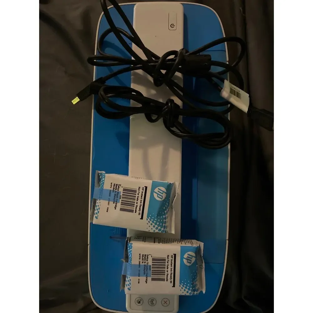 HP DeskJet 3755 All-in-One Compact Wireless Color Inkjet Printer Scanner NWOB